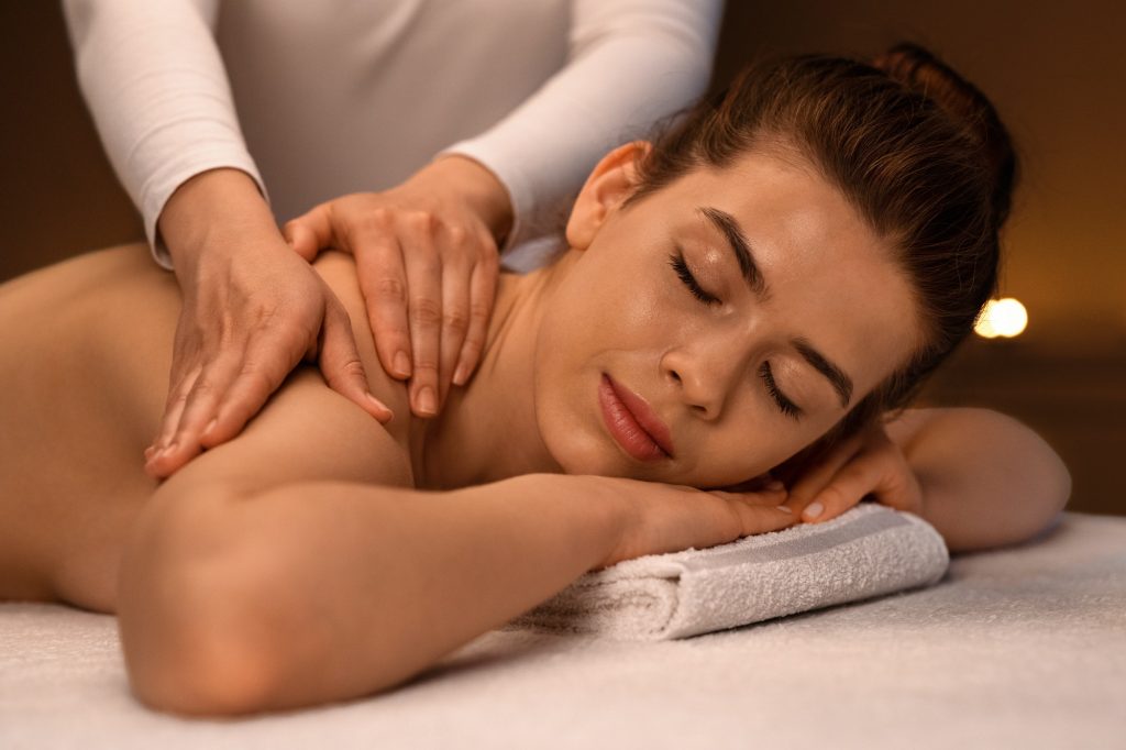 Rücken-Nacken oder Problemzonen-Massage